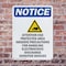 Signmission Safety Culture Sign, 10 in Width, Plastic, Rectangle OS-2PACK-NS-P-1014-V-10201 - alternate 4